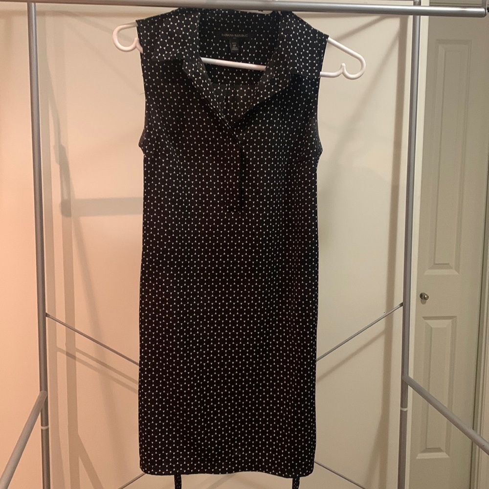 Sleeveless dress shirt with tie purchased from Banana Republic